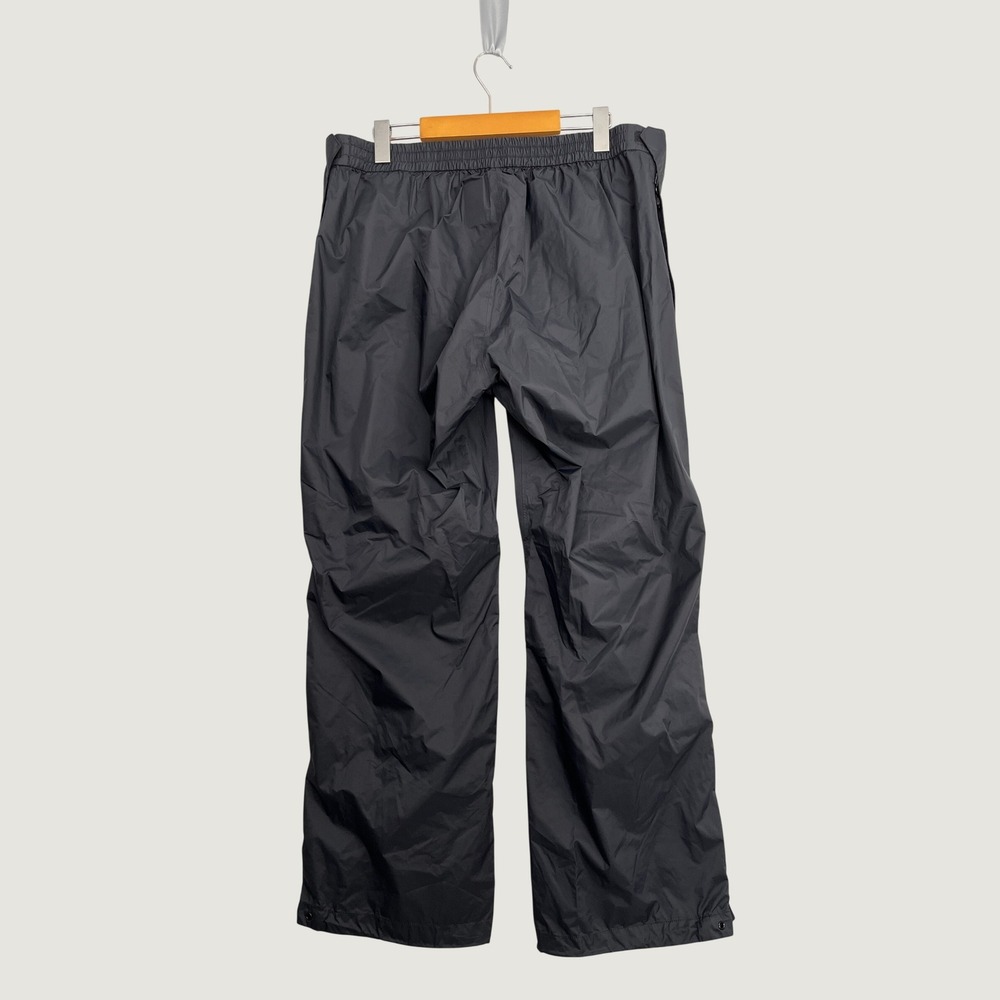 MEC Pertex Shield Waterproof Rain Pants Womens XL Short Petite Black Hiking - Picture 2 of 9
